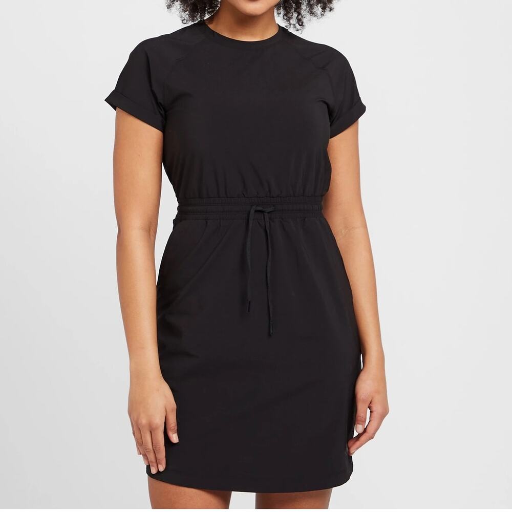 The North Face Never Stop Wearing Black Short Sleeve Dress Women's Size 3XL NWT